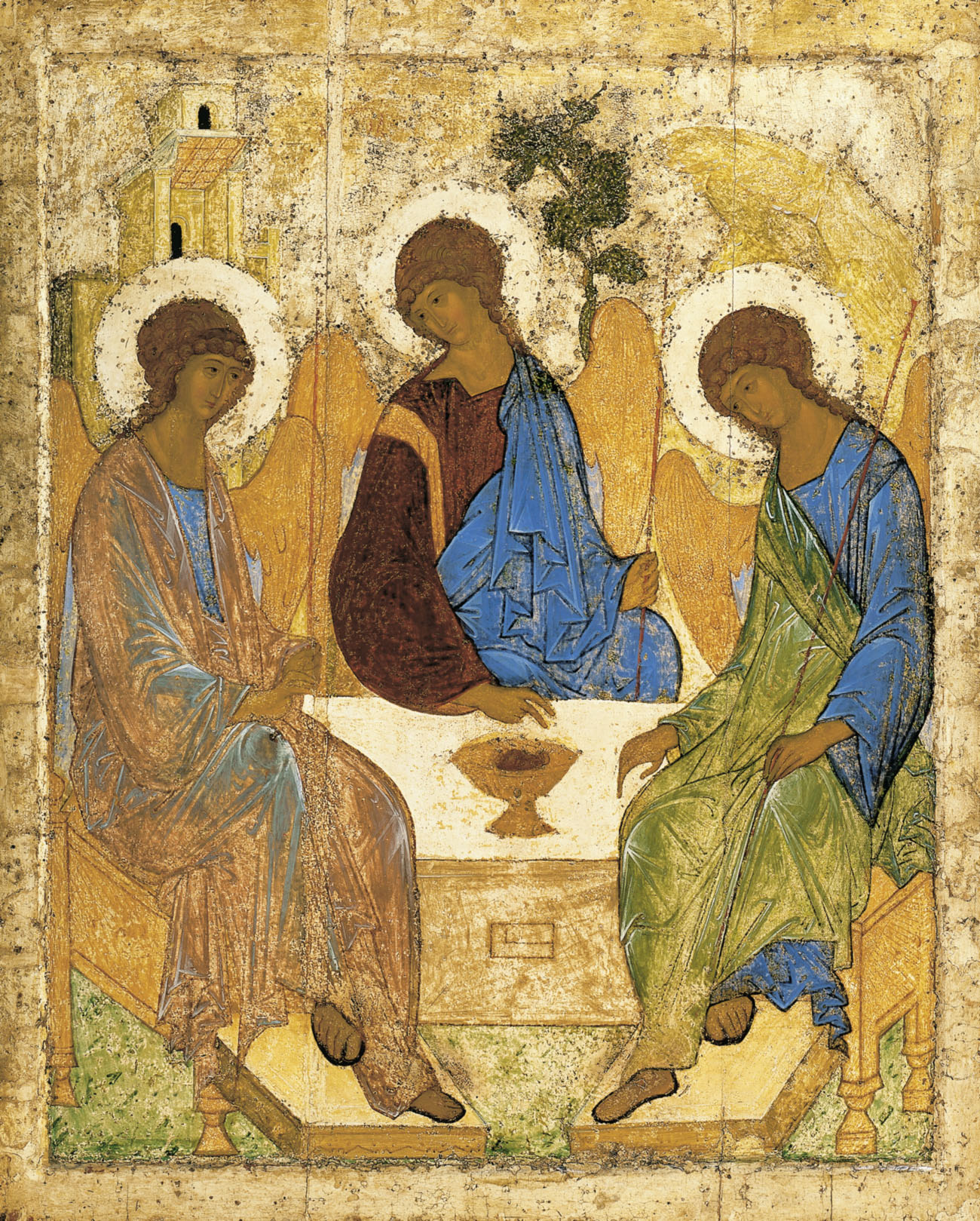 La Trinité, Andreï Roublev, vers 1411